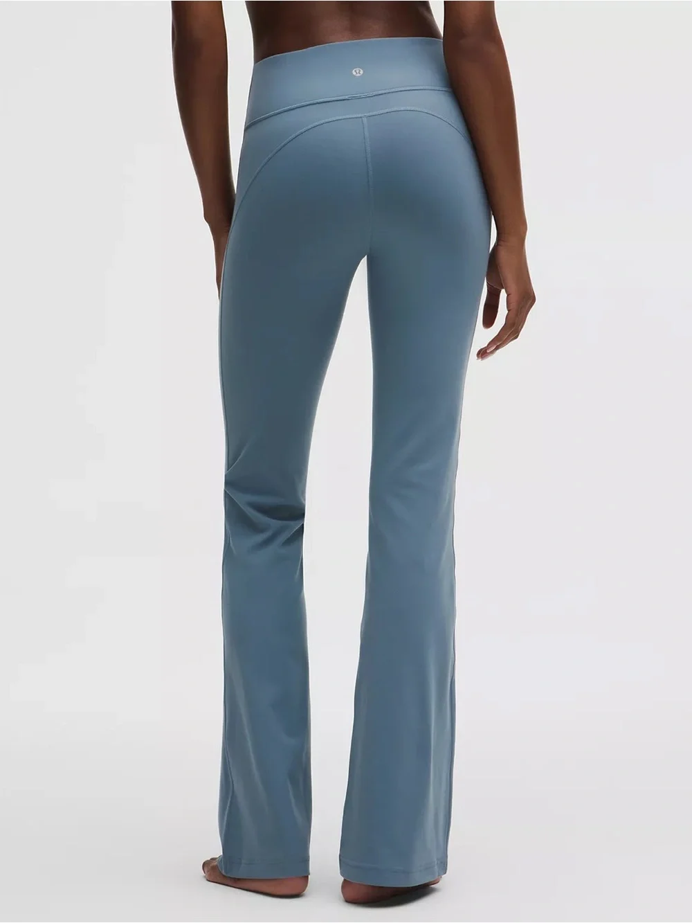 NWT Lululemon Groove Nulu High-Rise Flared Pant *Regular Steel Blue